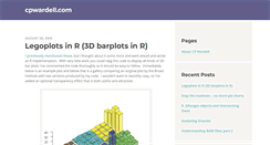 Desktop Screenshot of cpwardell.com